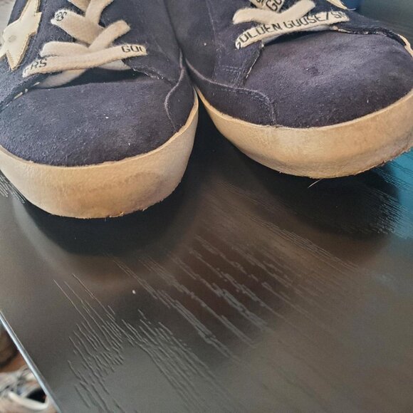 Authentic Women's Golden Goose Sneaker, Size 34 (US W 4) Black leather, Great Co - Picture 9 of 10